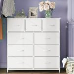 Fabric Storage Tower for Bedroom,9-Drawer Dresser